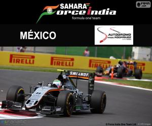 Puzzle Sergio Perez, μεξικάνικο Grand Prix 2016